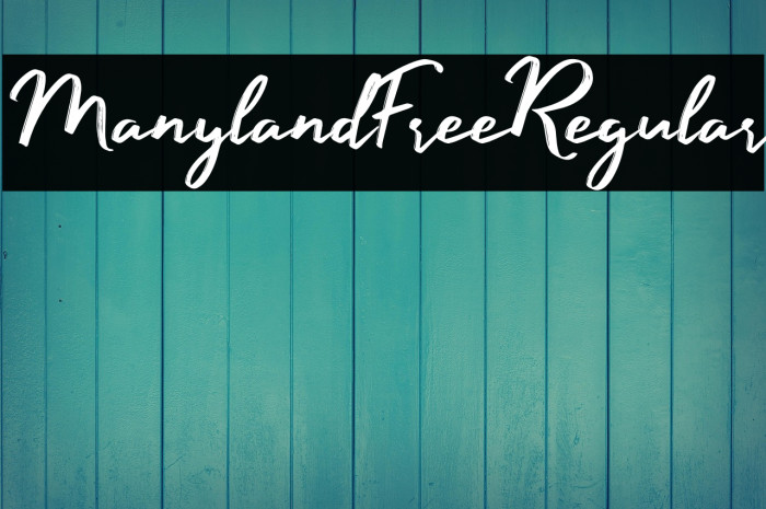 ManylandFree-Regular Example 2