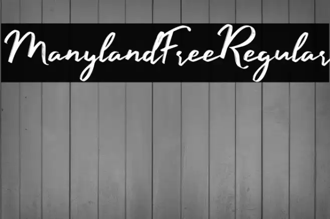 ManylandFree-Regular Example 2
