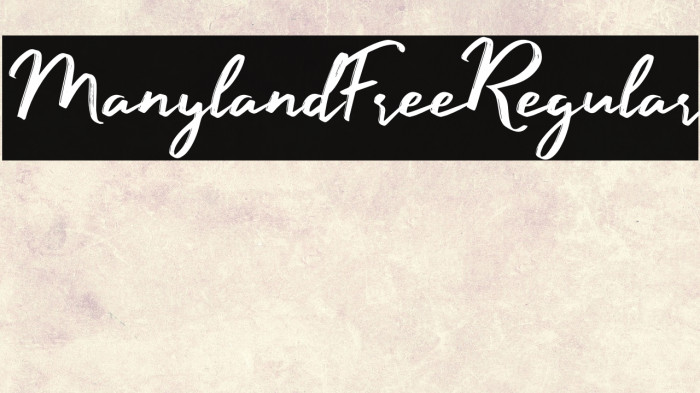 ManylandFree-Regular Example 3