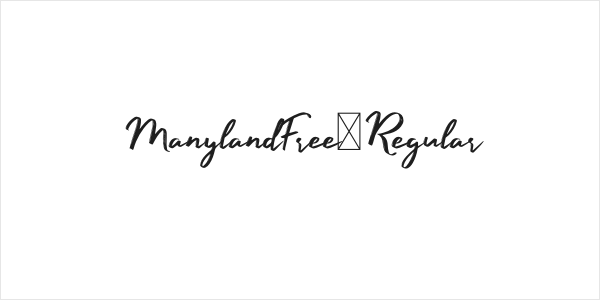 ManylandFree-Regular Logo