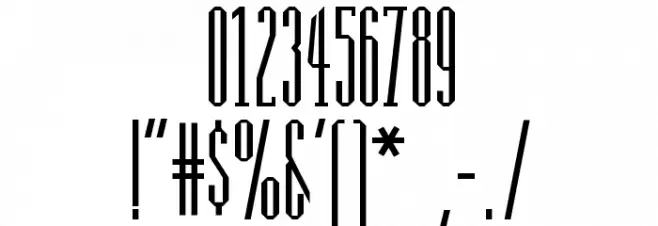 Manzanita Font OTHER CHARS