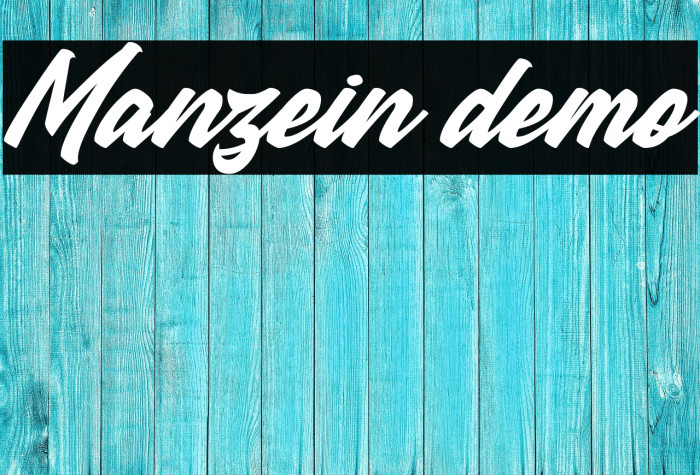 Manzein demo Example 3