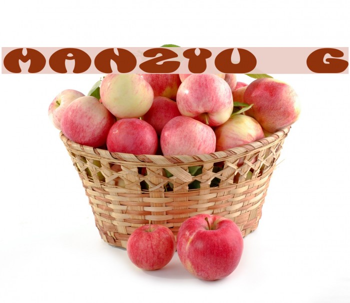 Manzyu__G Шрифта examples