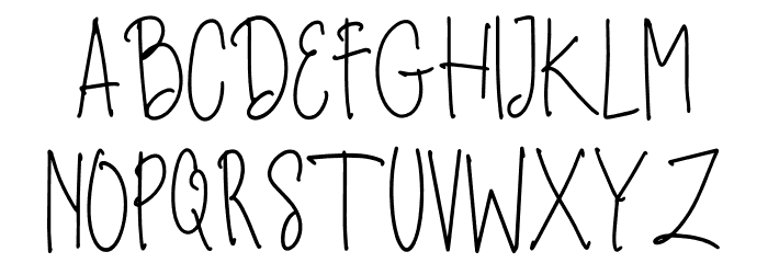 Maora Font UPPERCASE