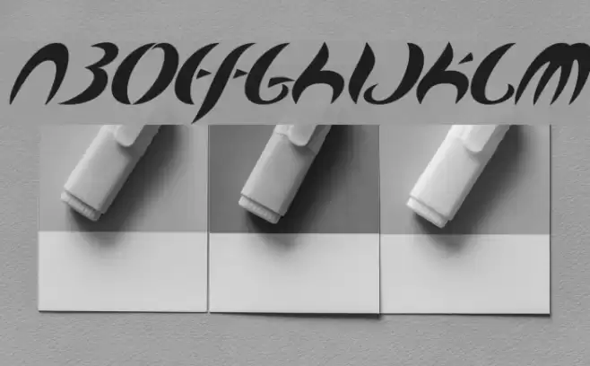 Map Of You Font examples