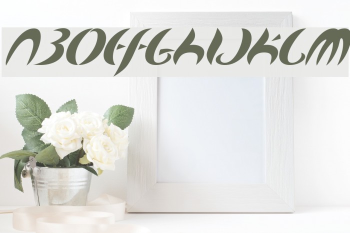 Map Of You Font examples