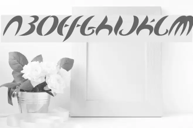 Map Of You Font examples