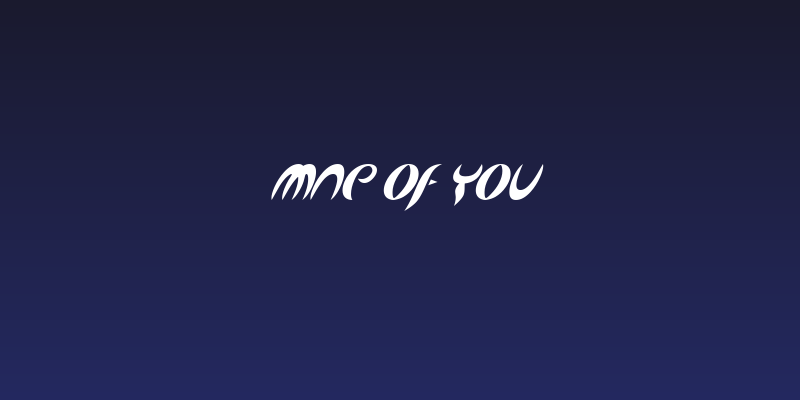 Map Of You Social Header
