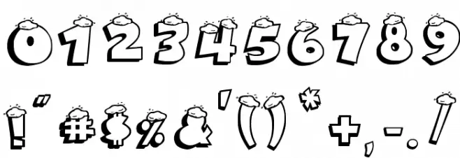 Maple 3 Cartoon Font OTHER CHARS