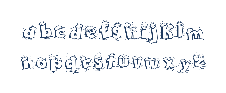 Maple 3 Cartoon Lowercase