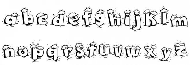 Maple 3 Cartoon Font LOWERCASE