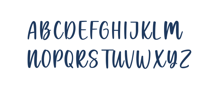 Maple Dream Uppercase