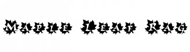 Maple Leaf Rag  baixar fontes gratis