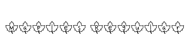 Maples Regular  Free Fonts Download