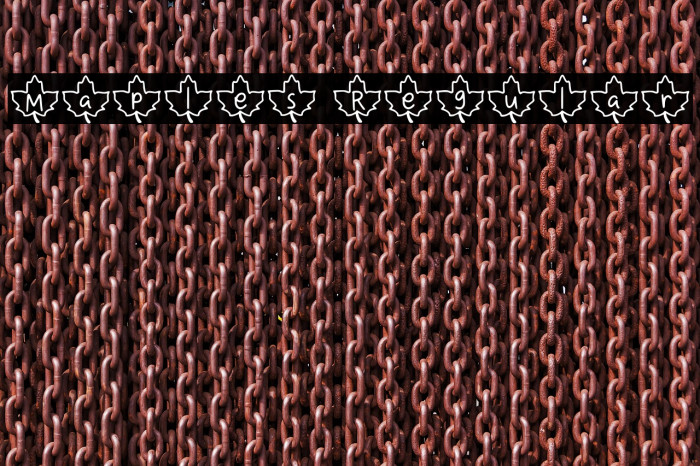 Maples Regular Example 1