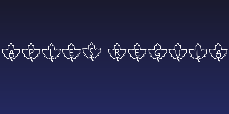 Maples Regular Social Header