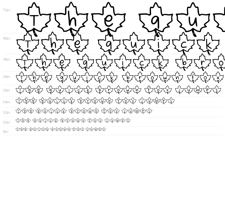 Maples Regular Waterfall