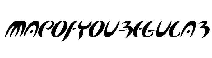 MapofYou-Regular  Free Fonts Download