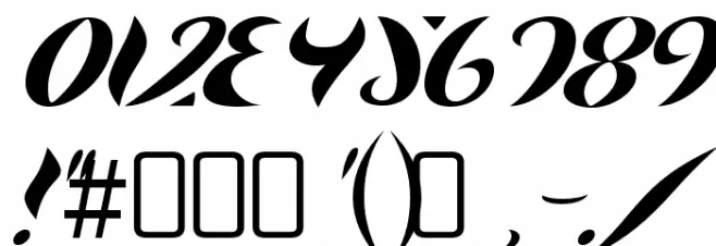 MapofYou-Regular Font OTHER CHARS