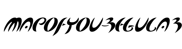 MapofYou-Regular  les polices de caractères gratuit tlcharger