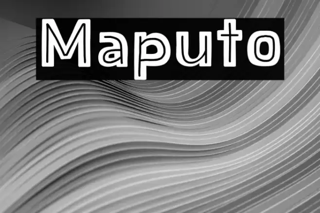 Maputo Font examples