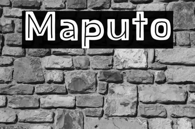 Maputo Font examples