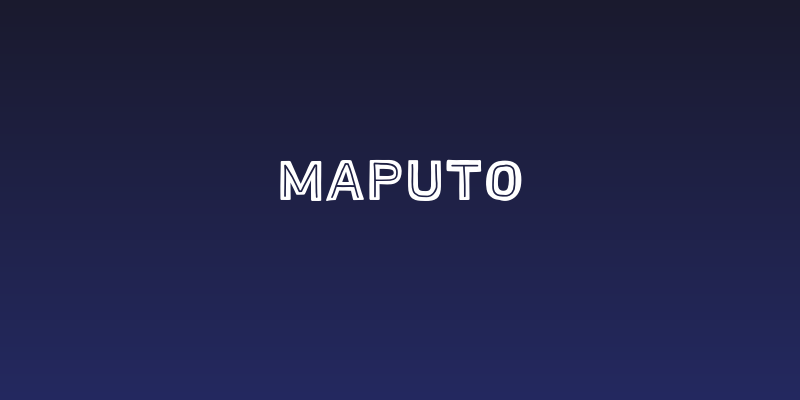 Maputo Social Header