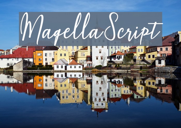 MaqellaScript Font examples