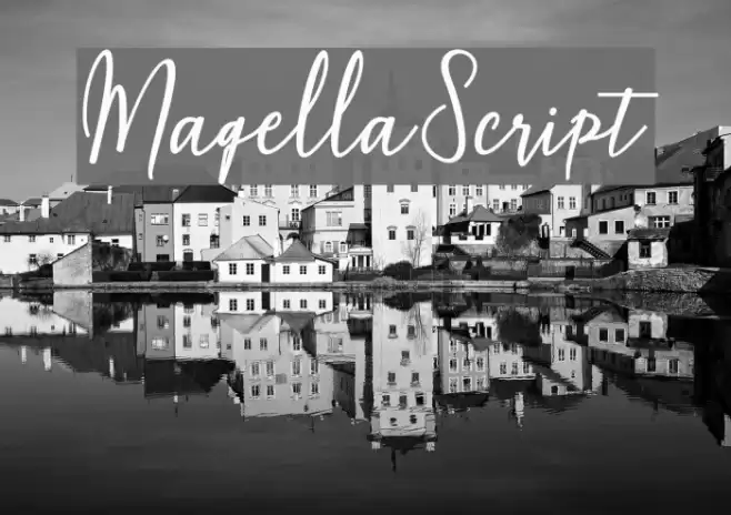 MaqellaScript Font examples