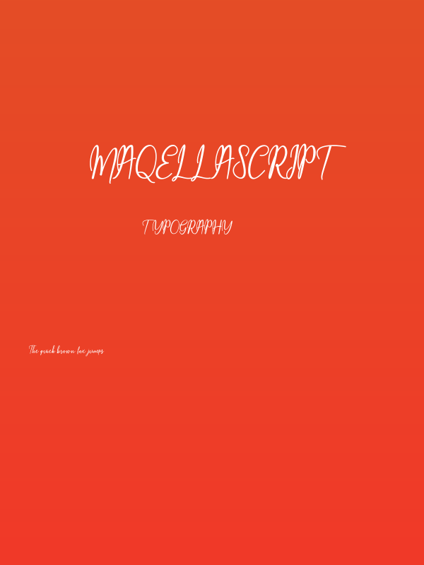 MaqellaScript Poster