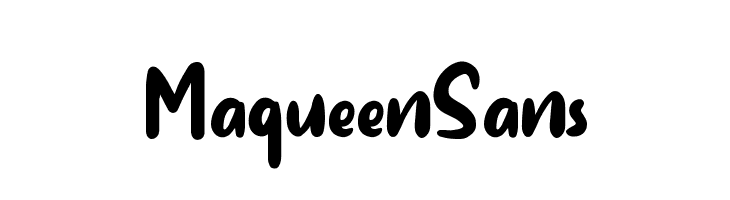 MaqueenSans  Fuentes Gratis Descargar