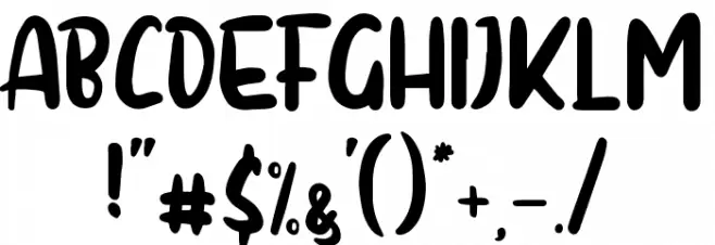 MaqueenSans Font OTHER CHARS