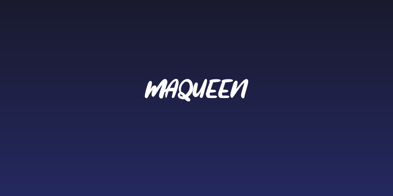 Maqueen Social Header