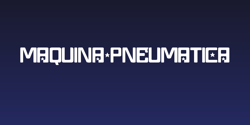 Maquina Pneumatica Social Header