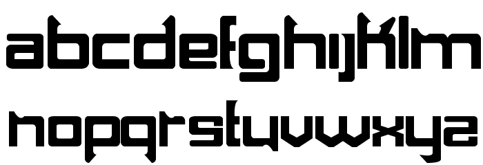 MaquinaPneumatica Font LOWERCASE