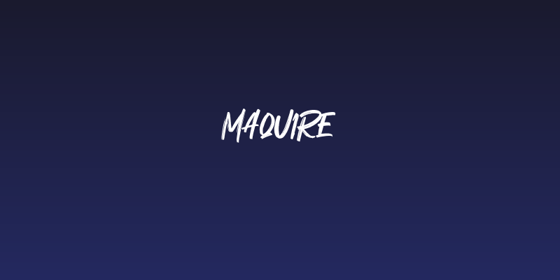 Maquire Social Header