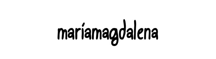 María Magdalena  Fuentes Gratis Descargar