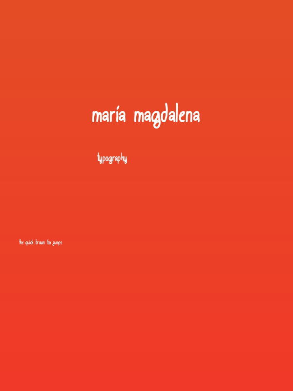 María Magdalena Poster