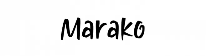Marako  تنزيل الخطوط