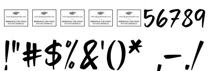 Marako Font OTHER CHARS