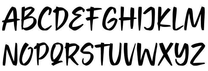 Marako Font UPPERCASE