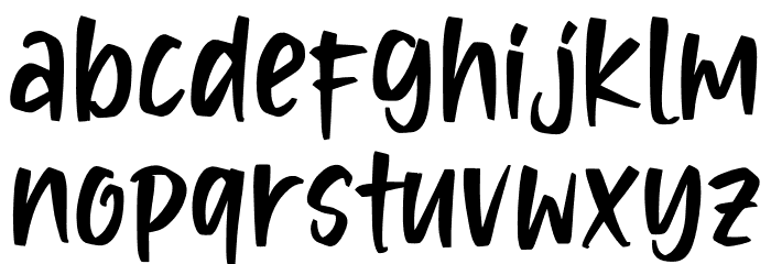 Marako Font LOWERCASE