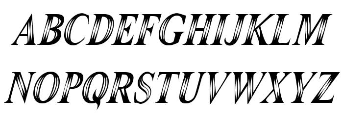 Maranallo High Italic Fonte MINÚSCULAS