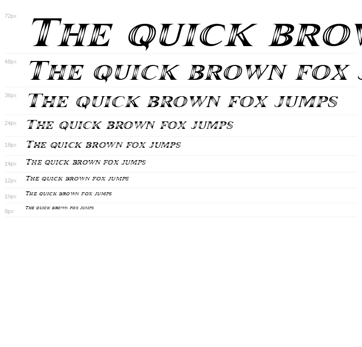 Maranallo Italic Waterfall