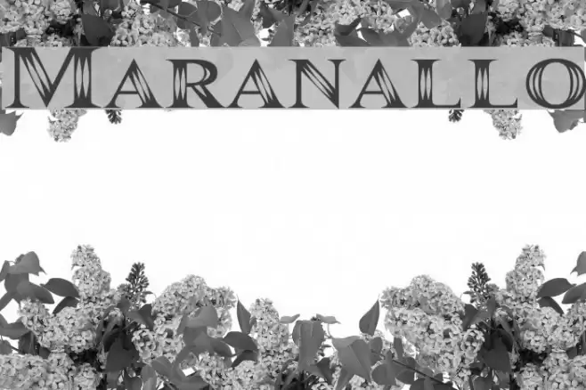 Maranallo Font examples