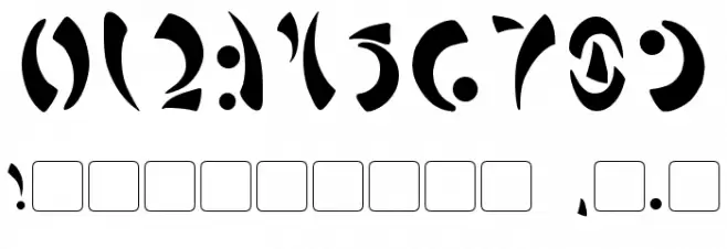 Mara's Eye Font OTHER CHARS