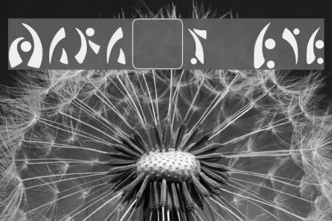 Mara's Eye Font examples