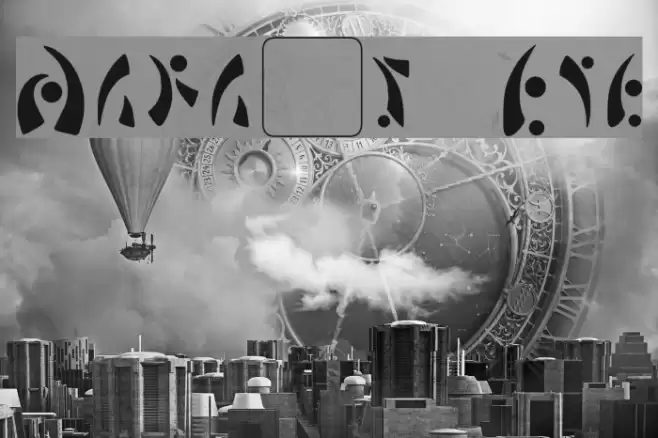 Mara's Eye Font examples