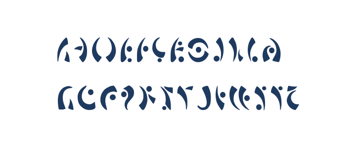 Mara's Eye Lowercase