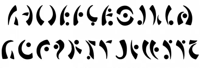 Mara's Eye फ़ॉन्ट लोअरकेस